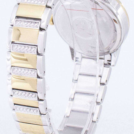 Orologio da donna Bulova Crystal TurnStyle 98L245 con quarzo e diamanti