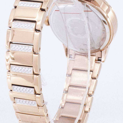 Orologio da donna Bulova Crystal TurnStyle 98L247 con quarzo e diamanti
