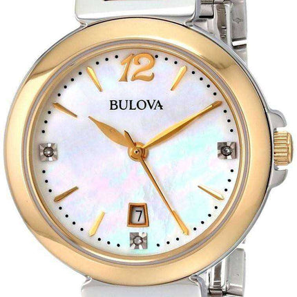 Orologio da donna Bulova Diamond Gallery Two Tone 98P142