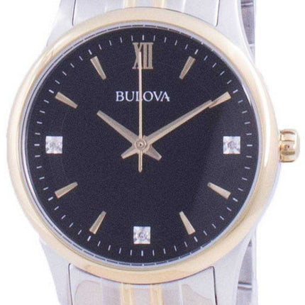 Orologio da donna Bulova Diamond Accents Quartz 98P196