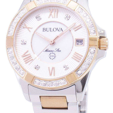 Orologio da donna Bulova Marine Star 98R234 Diamond Accent al quarzo