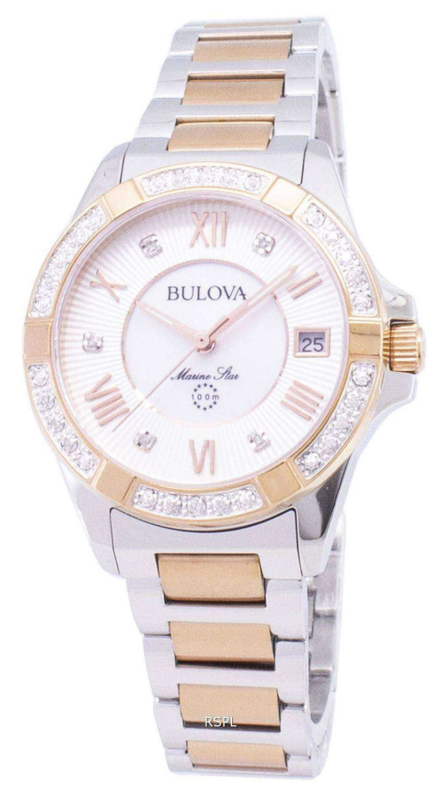 Orologio da donna Bulova Marine Star 98R234 Diamond Accent al quarzo