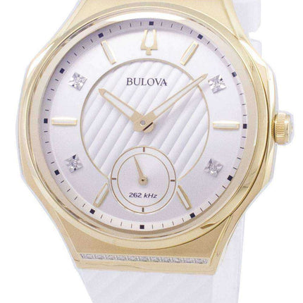 Bulova CURV 98R237 Quartz Diamond Accents orologio da donna