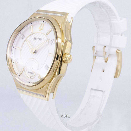 Bulova CURV 98R237 Quartz Diamond Accents orologio da donna