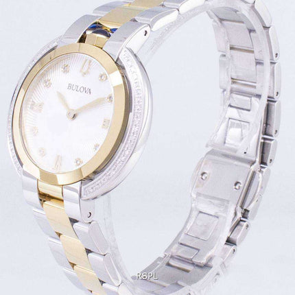Orologio da donna Bulova Rubaiyat 98R246 Diamond Accents al quarzo
