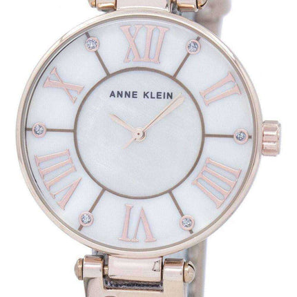 Orologio da donna Anne Klein Quartz Diamond Accent 9918RGLP