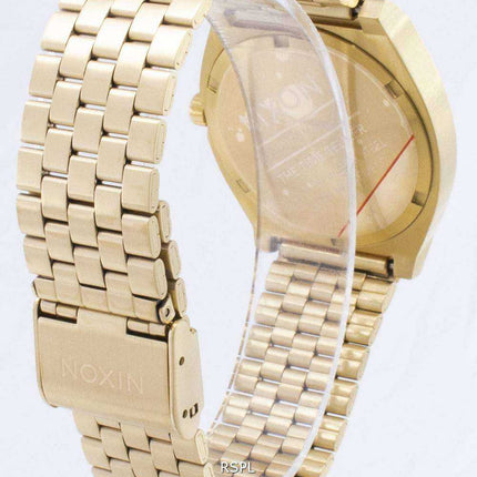 Orologio da uomo Nixon Time Teller Gold Tone Green Sunray A045-1919-00