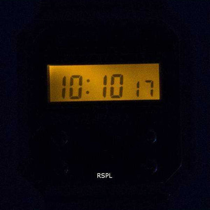 Orologio da uomo Casio vintage digitale in acciaio inossidabile A100WE-1A A100WE-1