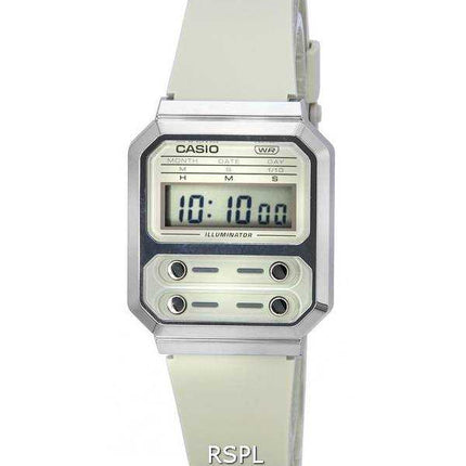 Orologio da uomo Casio vintage tagliente al quarzo digitale A100WEF-8A A100WEF-8