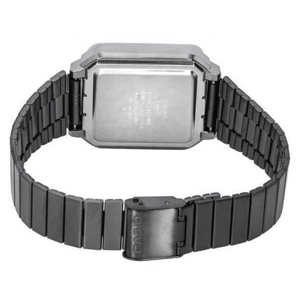 Orologio Casio vintage digitale in acciaio inossidabile con cinturino al quarzo A120WEGG-1B unisex