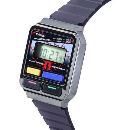 Casio Vintage Stranger Things Collaboration Digital Resin Strap Quartz A120WEST-1A Orologio unisex