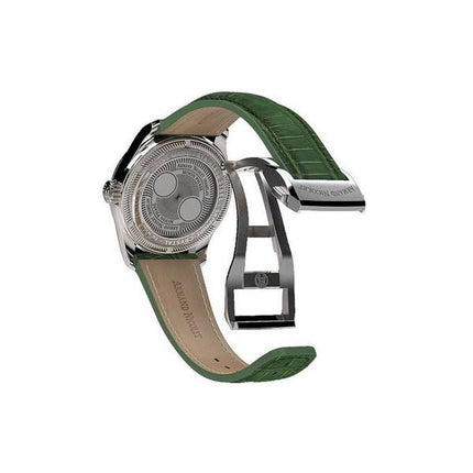 Orologio da donna Armand Nicolet Tramelan M03 con accenti di diamanti fasi lunari verde MOP quadrante al quarzo A151QAA-AV-P882V