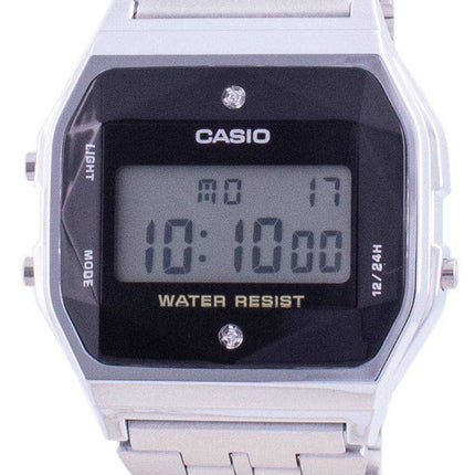 Orologio unisex Casio Youth Vintage Diamond Accents in acciaio inossidabile A159WAD-1 A159WAD-1