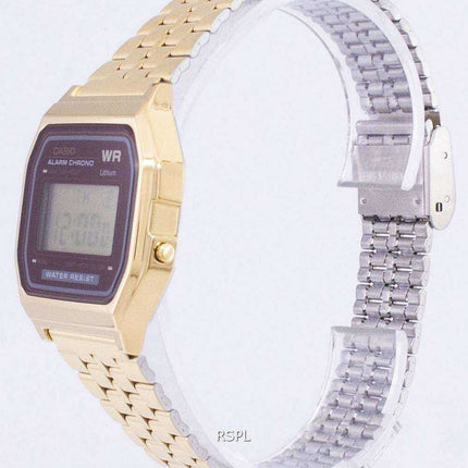 Orologio da uomo Casio Gold Tone Chronograph Digital A159WGEA-5