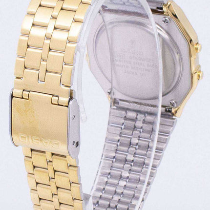 Orologio da uomo Casio Gold Tone Chronograph Digital A159WGEA-5