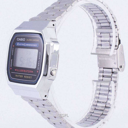 Orologio unisex Casio Digital Alarm Chrono A168WA-1WDF A168WA-1W