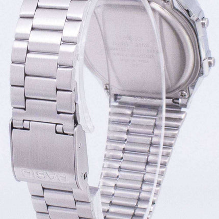 Orologio unisex Casio Digital Alarm Chrono A168WA-1WDF A168WA-1W