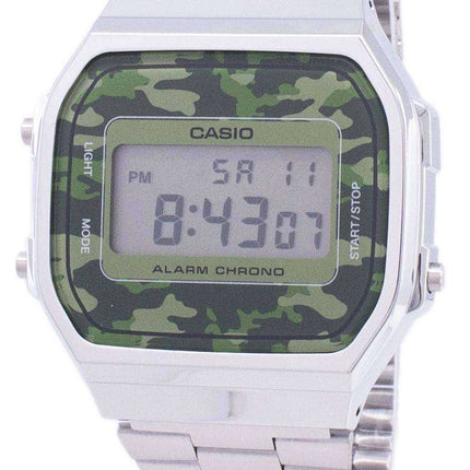 Orologio Casio Retro Digital Camouflage Alarm Chrono A168WEC-3EF
