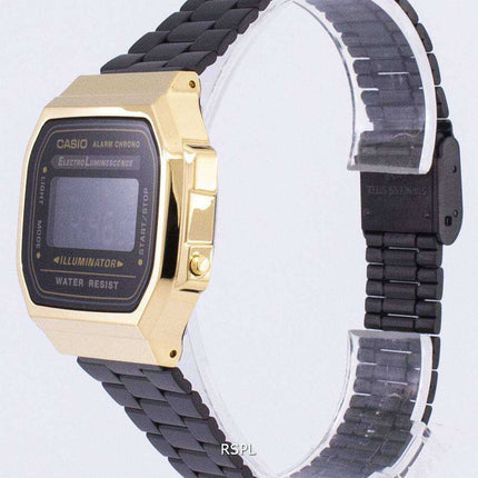 Casio Vintage Cronografo Alarm Digital A168WEGB-1B Orologio unisex