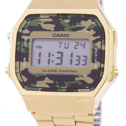 Orologio Casio Retro Digital Camouflage Alarm Chrono A168WEGC-3EF