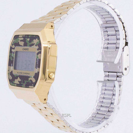 Orologio Casio Retro Digital Camouflage Alarm Chrono A168WEGC-3EF