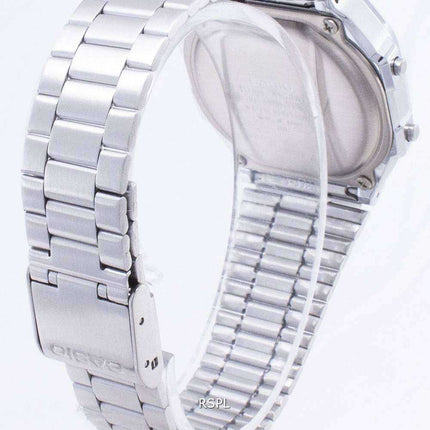 Orologio da uomo digitale Casio Vintage A168WEM-1 Illuminatore