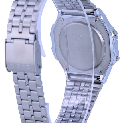 Casio A171 Orologio unisex vintage in resina digitale in acciaio inossidabile A171WE-1A A171WE-1