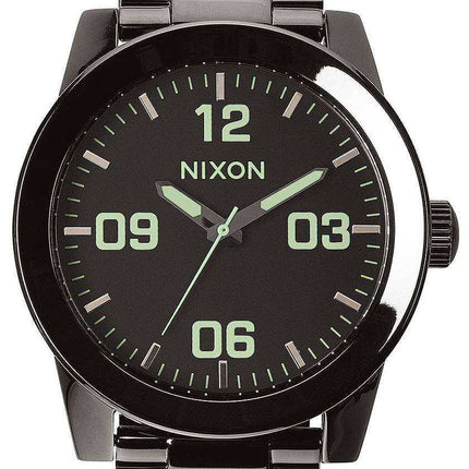 Orologio da uomo Nixon Corporal SS Polished Gunmetal A346-1885-00