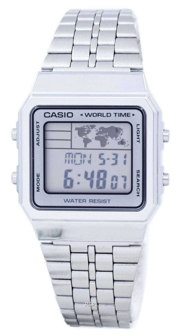 Orologio da uomo Casio Alarm World Time Digital A500WA-7DF