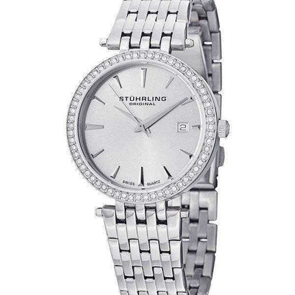 Stuhrling Original Garland Swarovski Crystal Swiss Quartz 579.01 Orologio da donna
