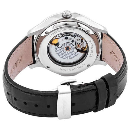 Orologio da uomo Mathey-Tissot Edmond automatico in edizione limitata con cinturino in pelle quadrante nero AC1886CNA
