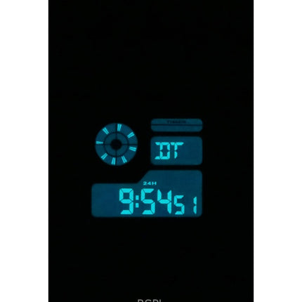 Orologio da uomo Invicta Activa Digital con cinturino in poliuretano verde e quadrante nero al quarzo ACW1299-002
