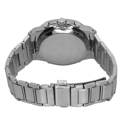 Orologio da uomo Invicta Activa in acciaio inossidabile con quadrante nero al quarzo ACW2279-005