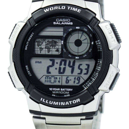 Orologio da uomo Casio Youth Digital World Time AE-1000WD-1AV AE1000WD-1AV