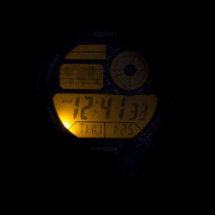 Orologio da polso Casio Youth World Time Alarm World Map AE-1000W-4AV Orologio da uomo AE1000W-4AV