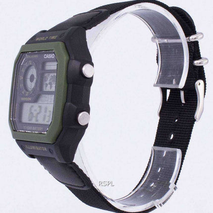 Orologio da uomo Casio Youth Series Digital World Time AE-1200WHB-1BVDF AE-1200WHB-1BV