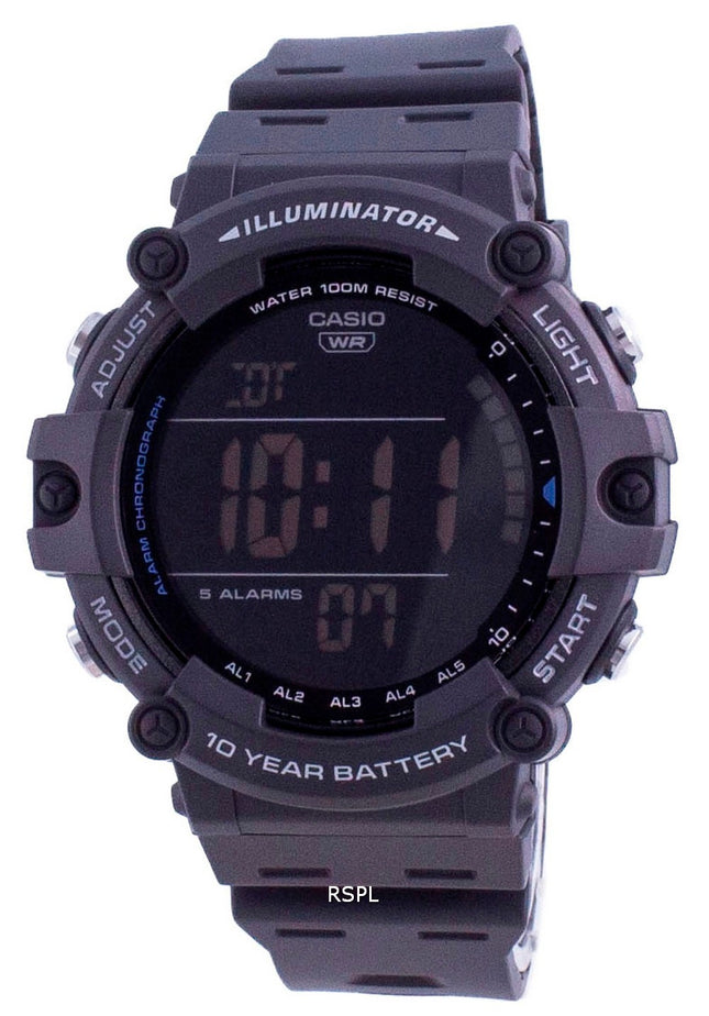 Orologio da uomo Casio Youth Illuminator Digital AE-1500WH-8B AE1500WH-8B 100M
