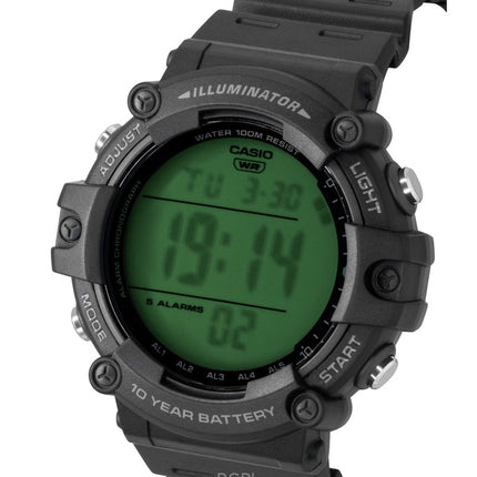 Orologio da uomo Casio multifunzione digitale con cinturino in resina al quarzo AE-1500WHC-1AV 100M