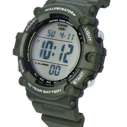 Orologio da uomo Casio Standard Digital Quartz AE-1500WHX-3A AE1500WHX-3 100M