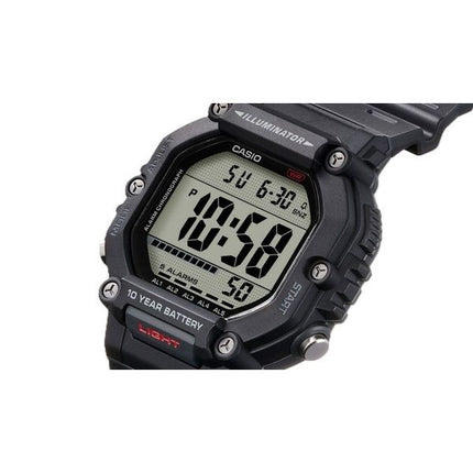 Orologio da uomo Casio Digital Resin Strap Quartz AE-1600H-1AV 100M