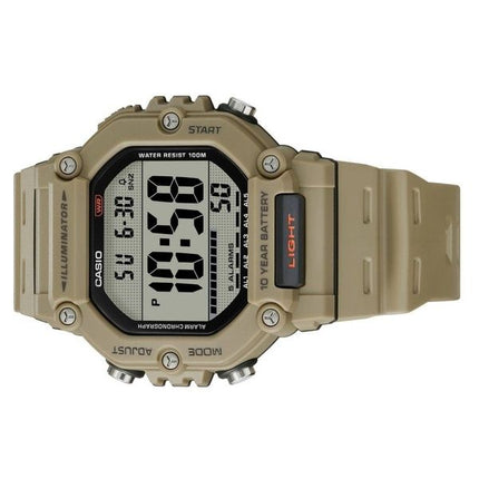 Orologio da uomo Casio Digital Resin Strap Quartz AE-1600H-5AV 100M