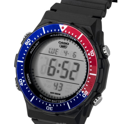 Orologio da uomo Casio multifunzione digitale con cinturino in resina e lunetta Pepsi al quarzo AE-1700H-1A2V 100M