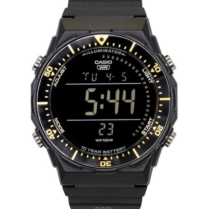 Orologio da uomo Casio multifunzione digitale con cinturino in resina al quarzo AE-1700H-1BV 100M