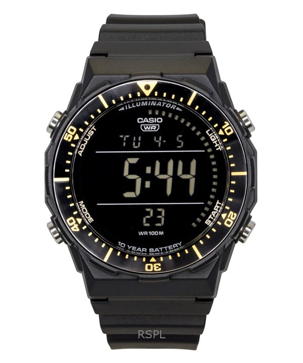Orologio da uomo Casio multifunzione digitale con cinturino in resina al quarzo AE-1700H-1BV 100M