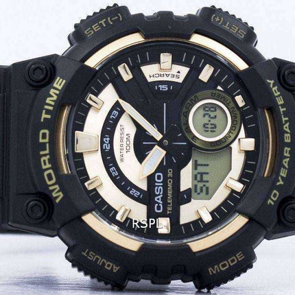 Casio Youth Series Telememo 30 World Time Alarm Orologio da uomo AEQ-110BW-9AV AEQ110BW-9AV