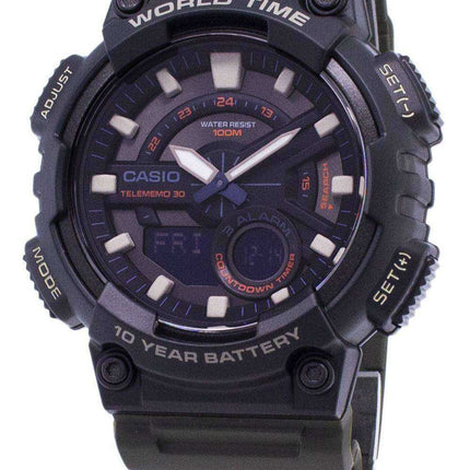 Casio Youth Combination Orologio da uomo digitale sportivo AEQ-110W-3AV