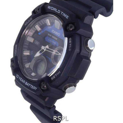 Orologio da uomo Casio Sports analogico digitale al quarzo AEQ-120W-2A AEQ120W-2 100M