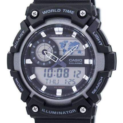 Orologio da uomo Casio Youth World Time analogico digitale AEQ-200W-1AV AEQ200W-1AV