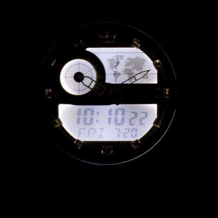 Casio Illuminatore World Time Alarm Orologio da uomo AEQ-200W-9AV AEQ200W-9AV