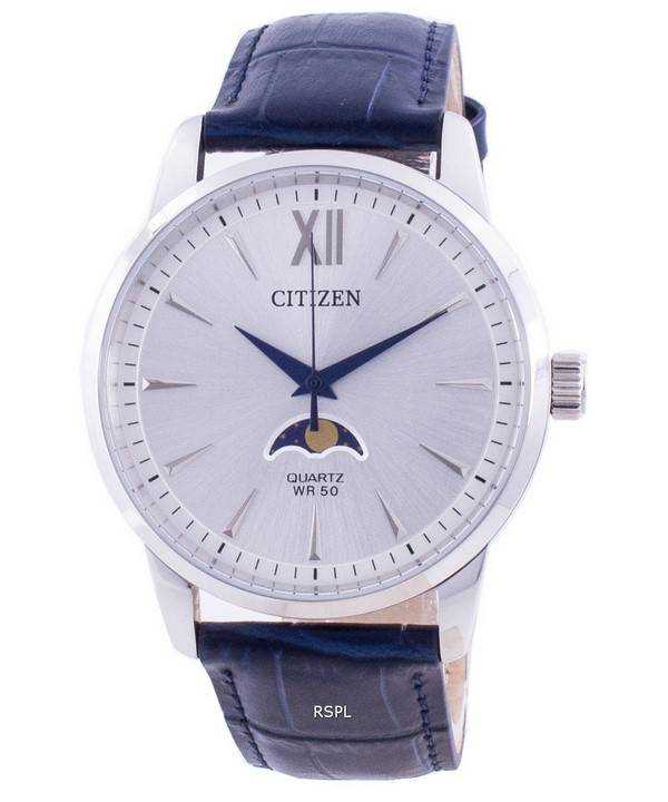 Orologio da uomo Citizen Moonphase Silver Dial Quartz AK5000-03A